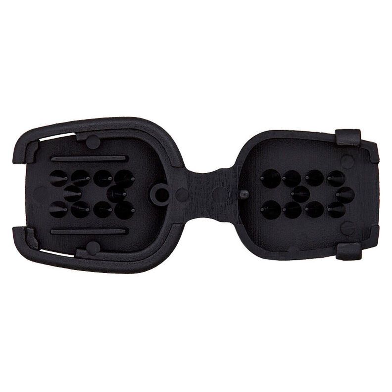 Koordeinde Clip [Lengte: 20 mm] – zwart,  image number 2