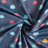 Regenjasstof kleurrijke parasols Digitaal printen – marineblauw,  thumbnail number 4