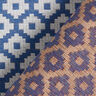 Outdoorstof jacquard Ruiten – blauw,  thumbnail number 4