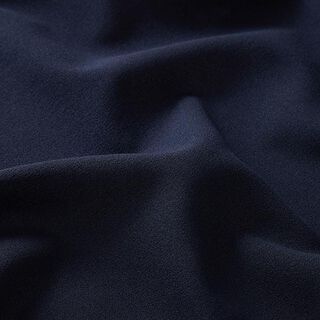 Crêpe weefsel Effen – marineblauw, 