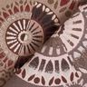 Decostof Jacquard elegante mandala – donkertaupe/roodbruin,  thumbnail number 4