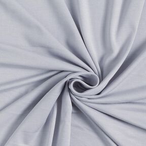 Zomerjersey viscose medium – zilvergrijs, 