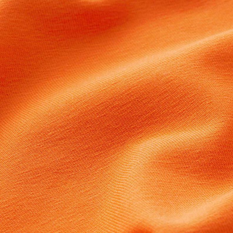 Katoenjersey medium effen – oranje,  image number 4