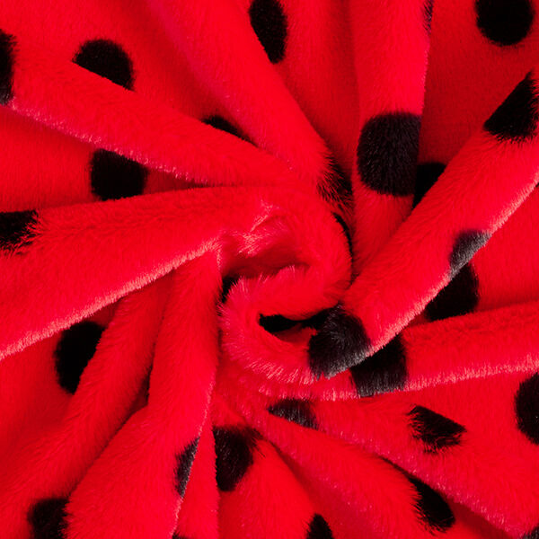 Nepbont lieveheersbeestje stippen – rood/zwart,  image number 4