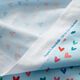 Katoenjersey Lieve hartjes | STENZO – babyblauw,  thumbnail number 3