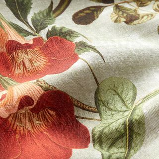 Decostof Canvas Nostalgische bloemen – riet, 