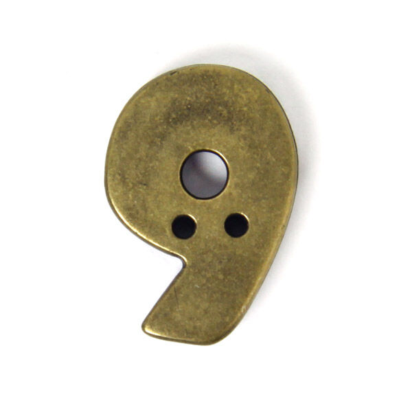 Cijfer 9 - Metallic-look, image number 1