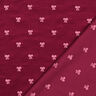 Babyrib geborduurde strikken | Poppy Fabrics – karmijnrood,  thumbnail number 4