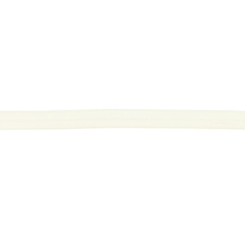 Elastische boordstrook  glanzend [15 mm] – ecru,  image number 1