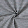 Boordstof Rondgebreide smalle strepen – oceaanblauw/zilver,  thumbnail number 1