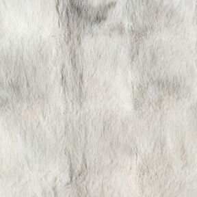 Nepbont Langharig met kleurverloop &ndash; zilvergrijs, 