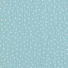 Mousseline/dubbel gehaakte stoffen Stippen – duifblauw,  thumbnail number 1