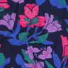 LENZING™ ECOVERO™ viscosestof Amira Floral | Nerida Hansen – nachtblauw/intens roze,  thumbnail number 2