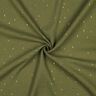 Mousseline/dubbel gehaakte stoffen Rechthoek Foliedruk | Poppy Fabrics – pijn/goud metallic,  thumbnail number 3