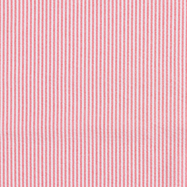 Seersucker Katoenmix strepen – rood/ecru, image number 1