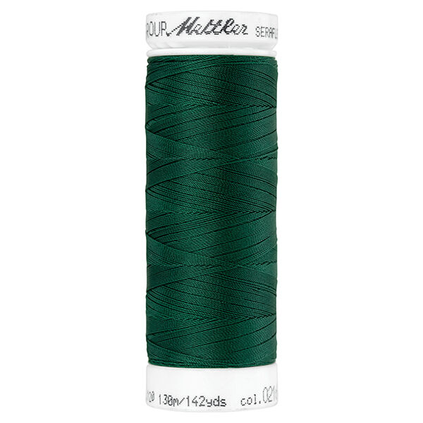 Seraflex naaigaren voor elastische naden (0216) | 130 m | Mettler – donkergroen,  image number 1