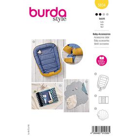 Baby-uitrusting | Burda 5834 | Onesize, 