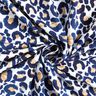 Katoenjersey Luipaard met gouden vlekken | Glitzerpüppi – wit/indigo,  thumbnail number 3