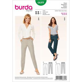 Broek, Burda 6689, 