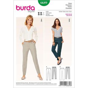 Broek, Burda 6689, 