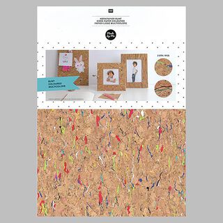 Kurkpapier bont zelfklevend [2 st.], 