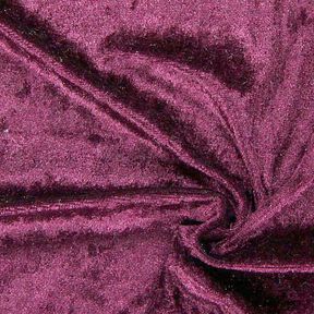 Pannefluweel aubergine, 