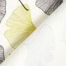 Katoenjersey Gingko-bladeren – ecru/zachtgroen,  thumbnail number 4