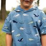Katoenjersey schattige walvissen| Poppy Fabrics – blauwgrijs/marineblauw,  thumbnail number 5