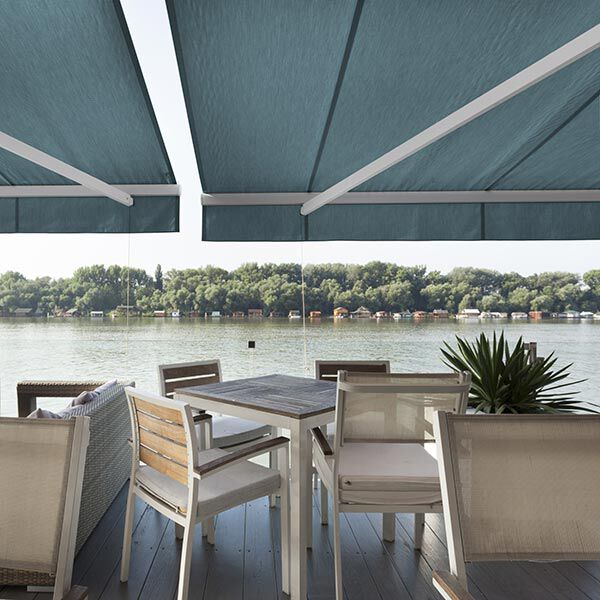 Outdoorstof Acrisol Liso – blauwgrijs,  image number 4