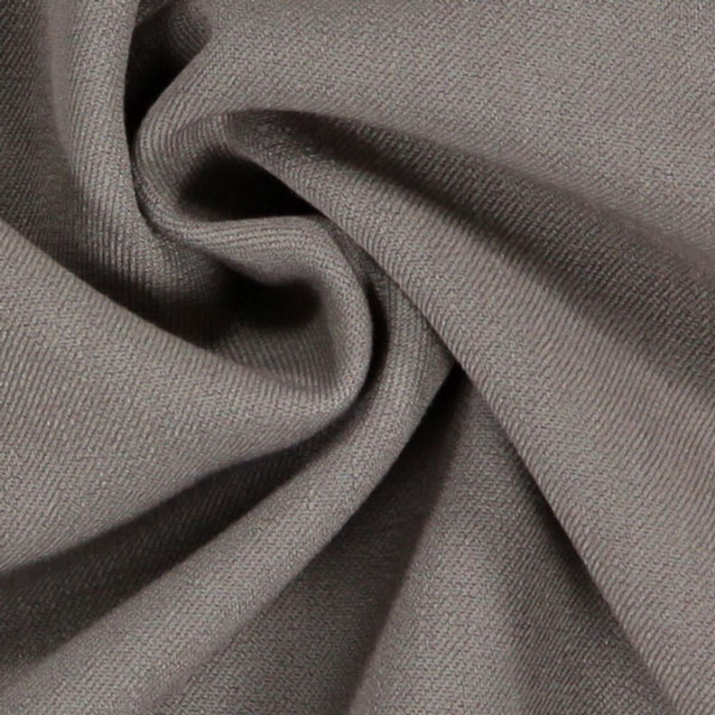 Bi-stretch gabardine – donkertaupe,  image number 3