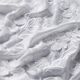 Chiffon 3D-bloemenborduursel – wit,  thumbnail number 2