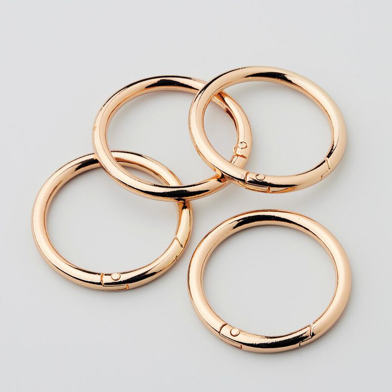 O-Ringen [4 St. | Ø 38 mm] – goud metallic,  image number 1