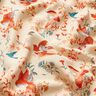LENZING™ ECOVERO™ viscosestof Vogels en Feeën | Katia Fabrics – creme/vuurrood,  thumbnail number 2