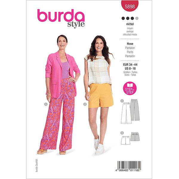 broek | Burda 5898 | 34-44, image number 1