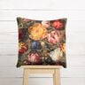 Decoratiefluweel Pioenroos – kaki/donkerrood,  thumbnail number 8