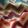Decostof Gobelin Chevron – lichtbeige/karmijnrood,  thumbnail number 2