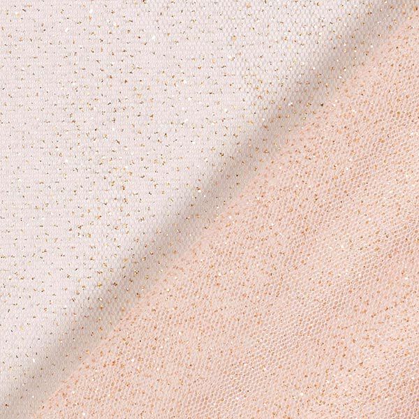 Glittertule royal – lichtroze/goud,  image number 4