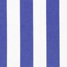 Luifelstof strepen Toldo – wit/koningsblauw,  thumbnail number 1