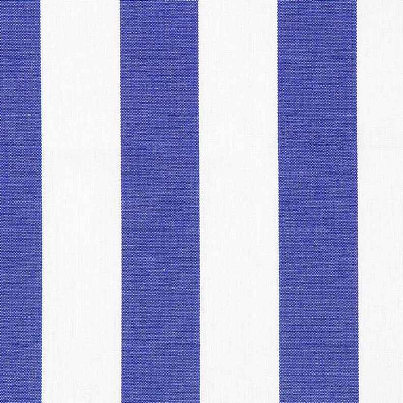 Luifelstof strepen Toldo – wit/koningsblauw,  image number 1