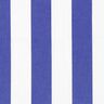 Luifelstof strepen Toldo – wit/koningsblauw,  thumbnail number 1