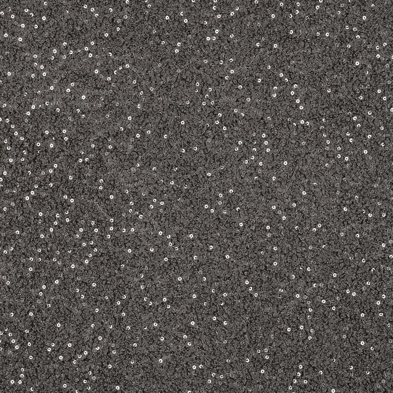 Tricot bouclé Pailletten Effen | Poppy Fabrics – grijs, image number 1