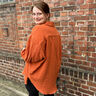Mousseline/dubbel gehaakte stoffen – terracotta,  thumbnail number 8