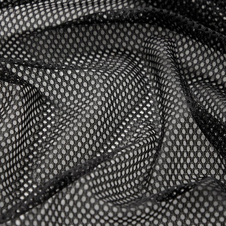 Grof functioneel mesh – zwart,  image number 2