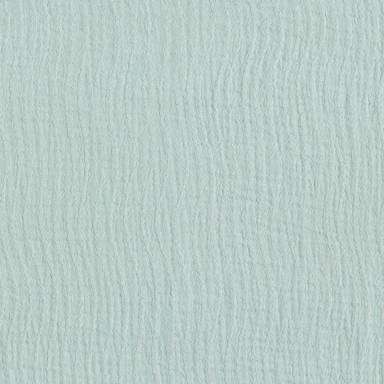 Linnen-katoen-mix Jacquard Golvenmotief – licht mint,  image number 5