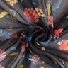 Crêpe chiffon delicate bloemen – zwart,  thumbnail number 3