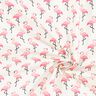 Gecoate katoen flamingo – ecru,  thumbnail number 2