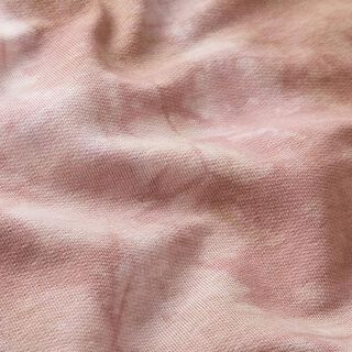 French Terry Sommersweat batik – roze, 
