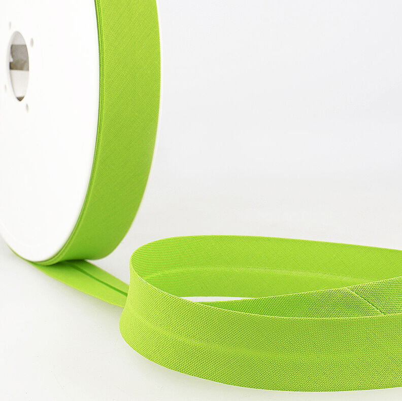 Biasband Polycotton [20 mm] – appelgroen,  image number 1