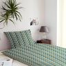Katoenen stof Cretonne Etnische print – stralend blauw/mosterd,  thumbnail number 7