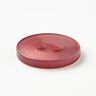 2-gats knoop glanzend [Ø 15 mm] – donker oudroze,  thumbnail number 2
